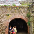 Marksburg - vaulted tunnel to the Drawbridge Gate